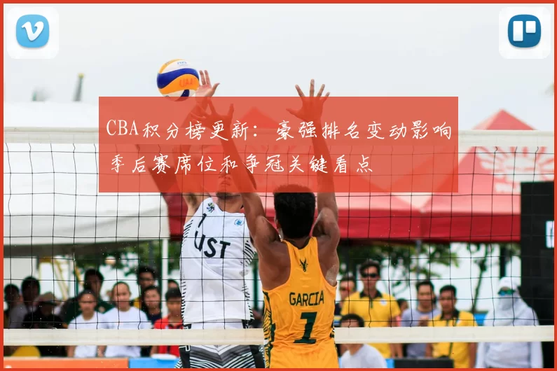 CBA积分榜更新：豪强排名变动影响季后赛席位和争冠关键看点