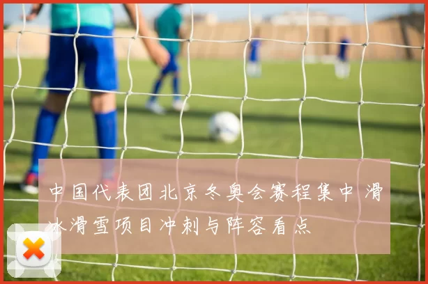 中国代表团北京冬奥会赛程集中 滑冰滑雪项目冲刺与阵容看点